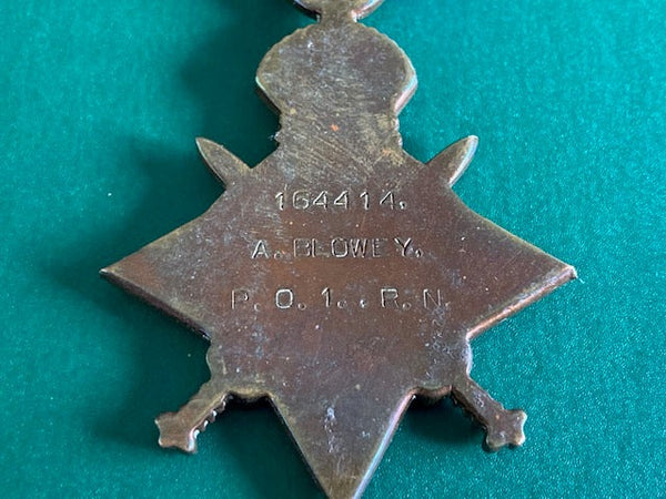 1914-1915 Star to Petty Officer