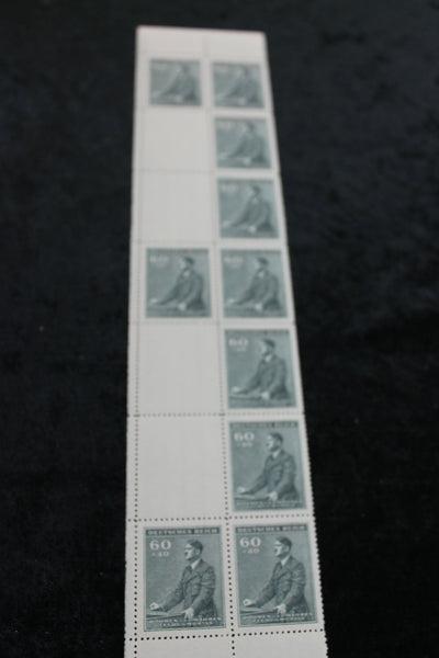 1942 - German Occupation Stamp Block