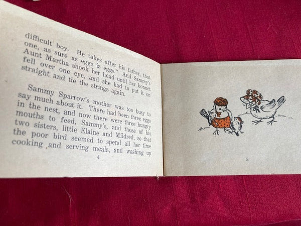 Tot's Tiny Book - Sammy Sparrow