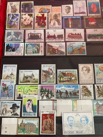 1985 Belgium Stamp Set
