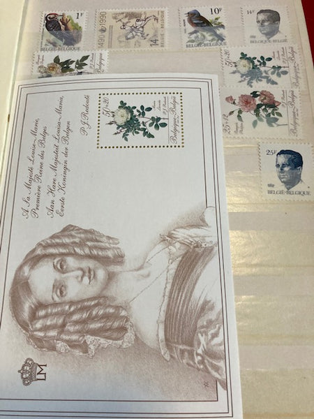 1990 - Belgium Stamp Set