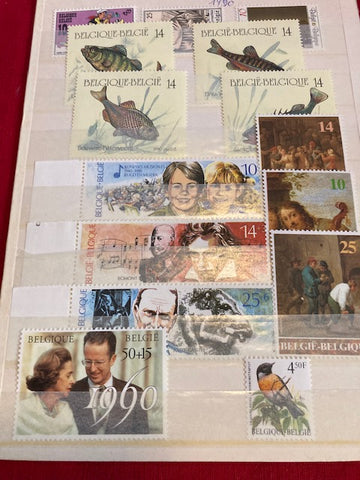 1990 - Belgium Stamp Set