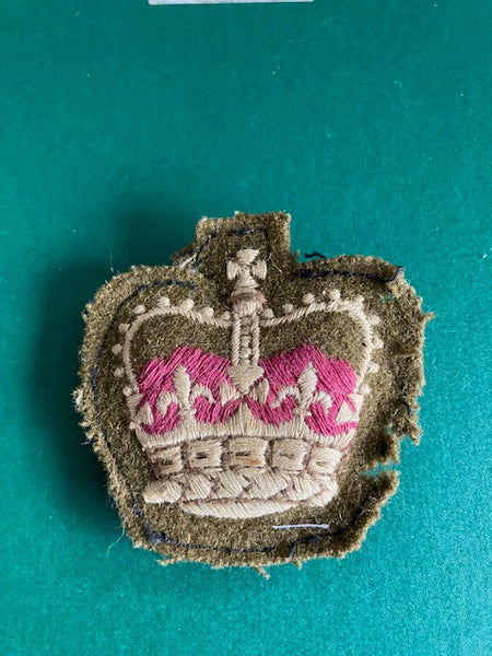 WW2 - British Warrant Officer's Padded Patch