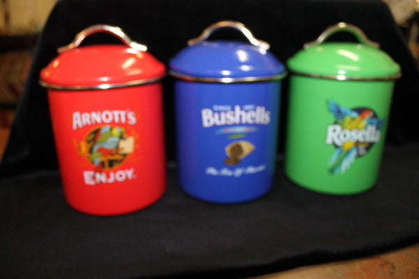 Coloured Canister Set