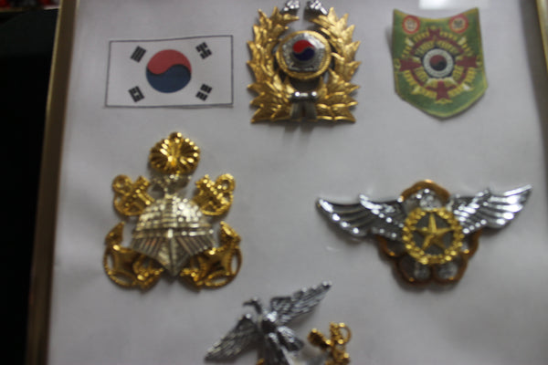 South Korea Military Badge Collection