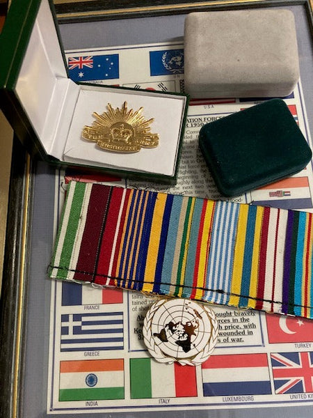 Lot  of Awards & Items to Very Long Serving Australian