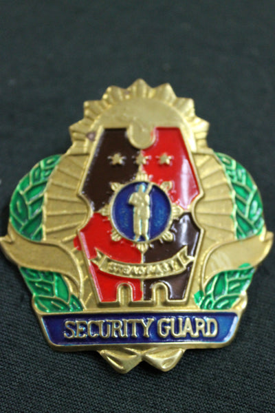Philippines Security Guard Badge