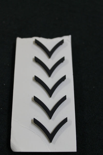 US - Private Collar Badge Pair