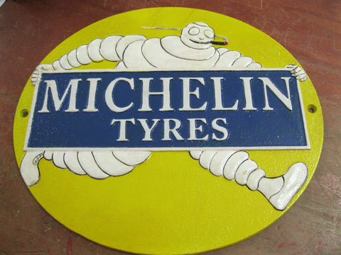 Cast Iron Michelin Sign