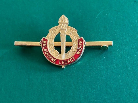 Melbourne Legacy Widow's Enamel Badge