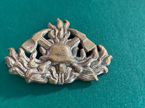 WW2 - German Fireman's Cap Badge