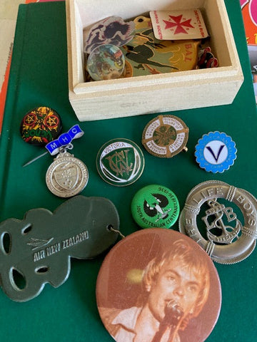 Box of Badges and Bits