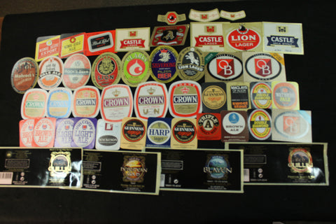 1980's - Beer Label Lot