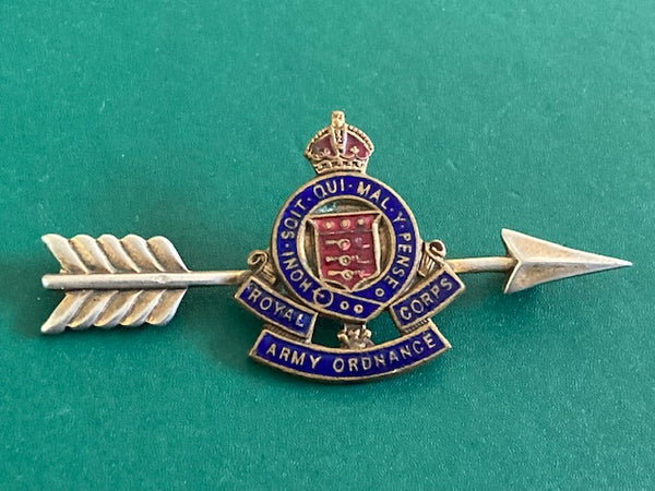 Royal Service Corps Enamel Brooch