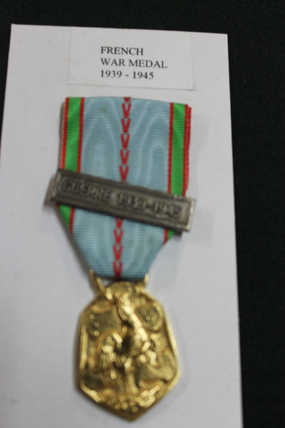 1939-1945 French War Medal