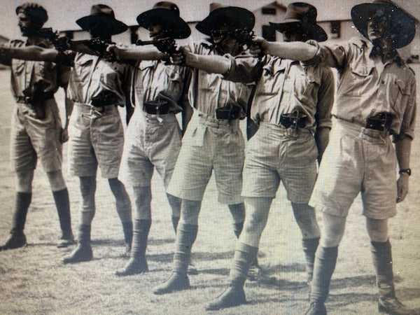 WW2 Australian - Khaki Jacket & Drill Shorts