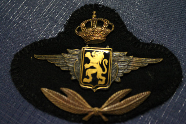 1950's - Belgium Officer's Cap Badge