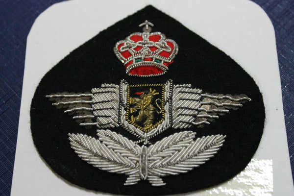 Belgium -RBAF Officer's Bullion Badge