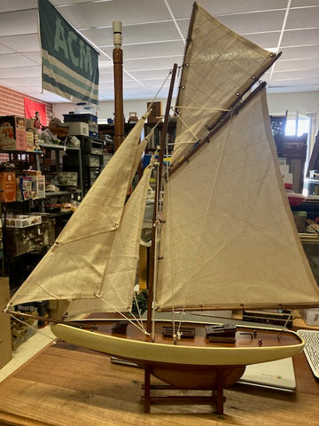 Model Wooden Yacht