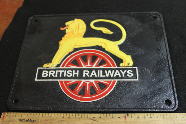 Cast Iron - British Railways Sign