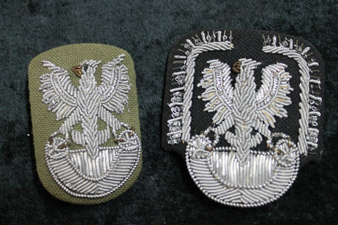 Polish Airforce Bullion Badges