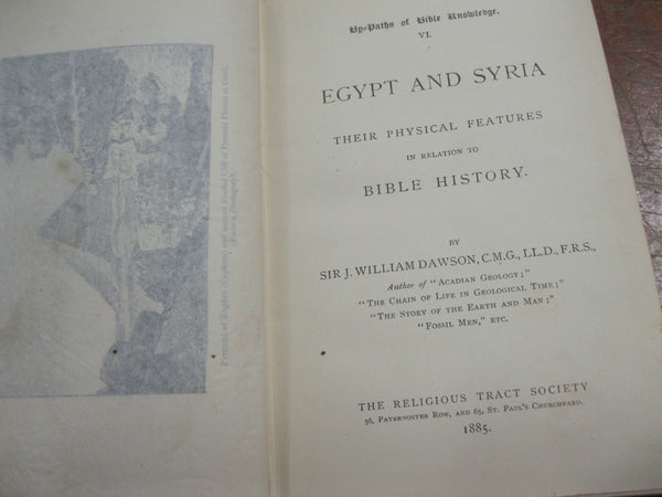 1885 Edition - Egypt and Syria