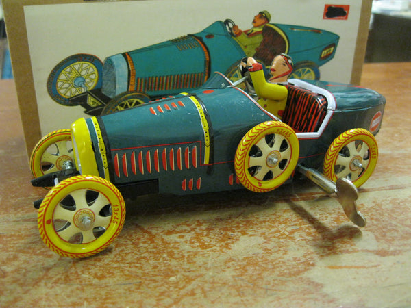 Clockwork Bugatti Racer.