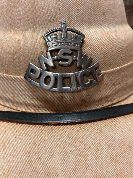 NSW Police Pith Helmet