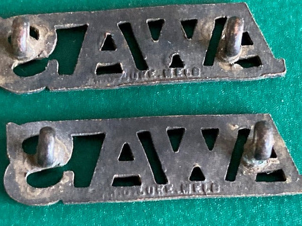 WW2 - AWAS Shoulder Title Pair