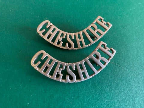 Cheshire Shoulder Title Pair