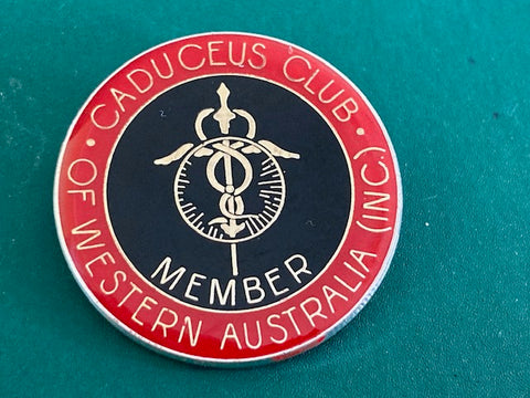 Caduceus Club Membership Badge