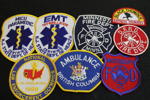 8 - Assorted US Community Service Patches