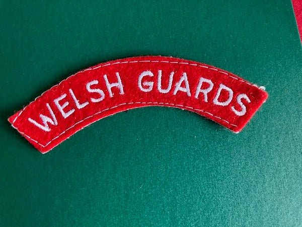 Welsh Guards Shoulder Title