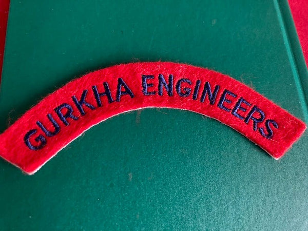 Gurkha Engineers Shoulder Title