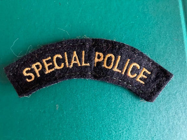 Special Police Shoulder Title