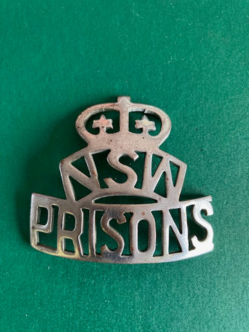 Scarce - NSW Prisons Cap Badge