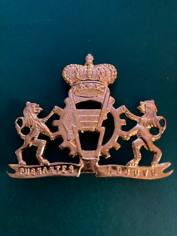 Belgium RASC Cap Badge