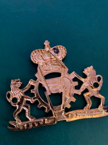 Belgium RASC Cap Badge