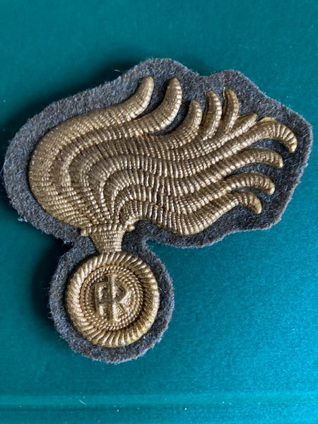 Italian Army Bullion Cap Badge