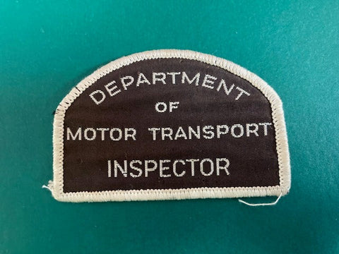Department of Motor Transport Inspector Patch