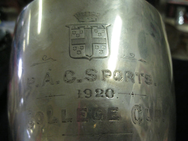 Large 1920 Sports Prize Cup