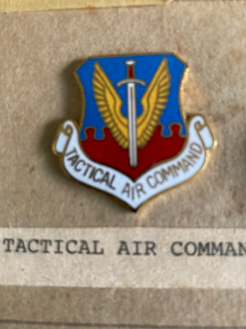 US - Tactical Air Command Enamel Badge