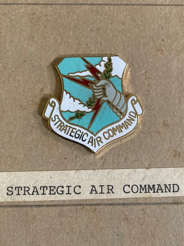US - Strategic Air Command Enamel Badge