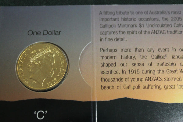 2005 - Gallipoli One Dollar Coin