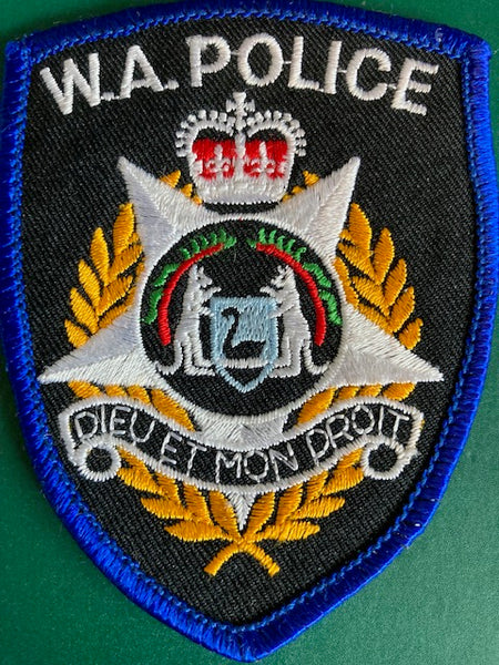 WA Police Latin Motto Patch