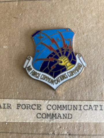 US - Air Force Communications Command Enamel Badge