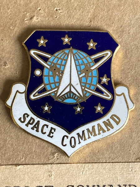 US - Space Command Enamel Badge | Rustys