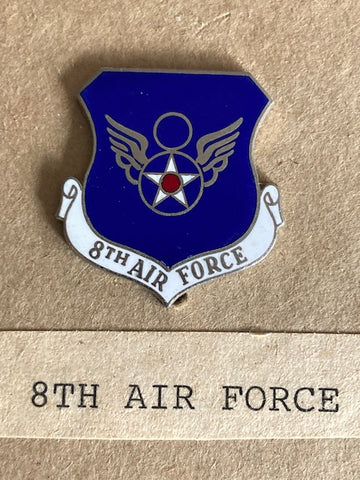 US - 8th Air Force Enamel Badge
