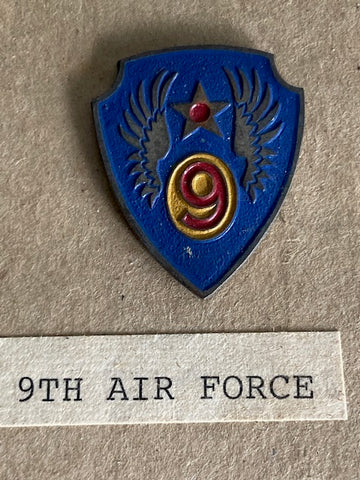 US - 9th Air Force Badge