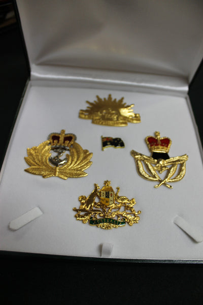 Australian Warrant Officer Badge Collection